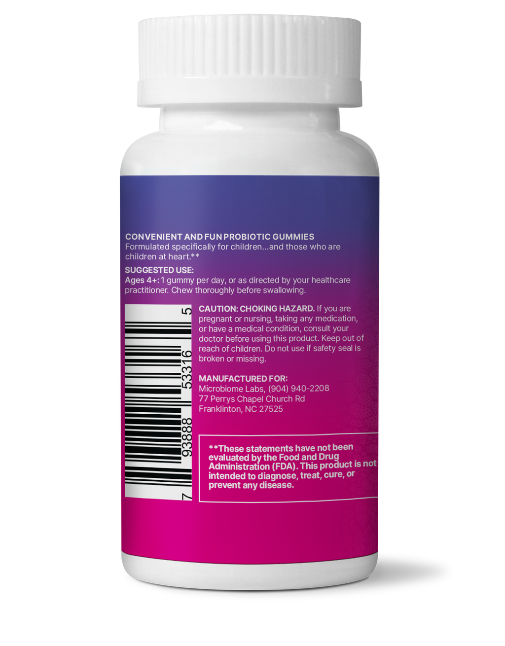 Megaspore Biotic Gummies for Kids